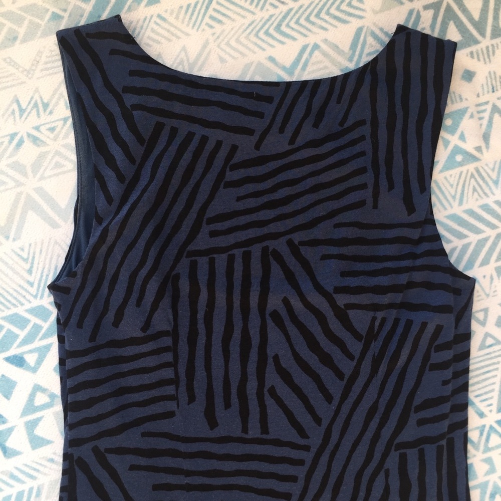 LOFT Blue Tank Dress - Picture 6 of 6